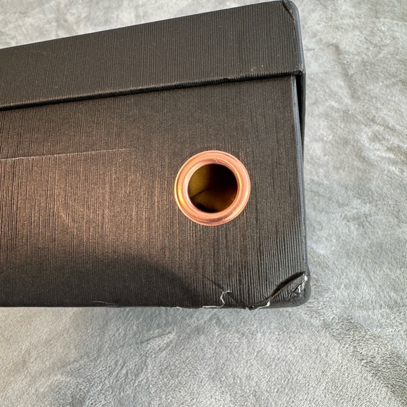 🎯NWB Beau Today Genuine Cow Leather T-Strap Loafers Black Size 6 - Picture 11 of 12